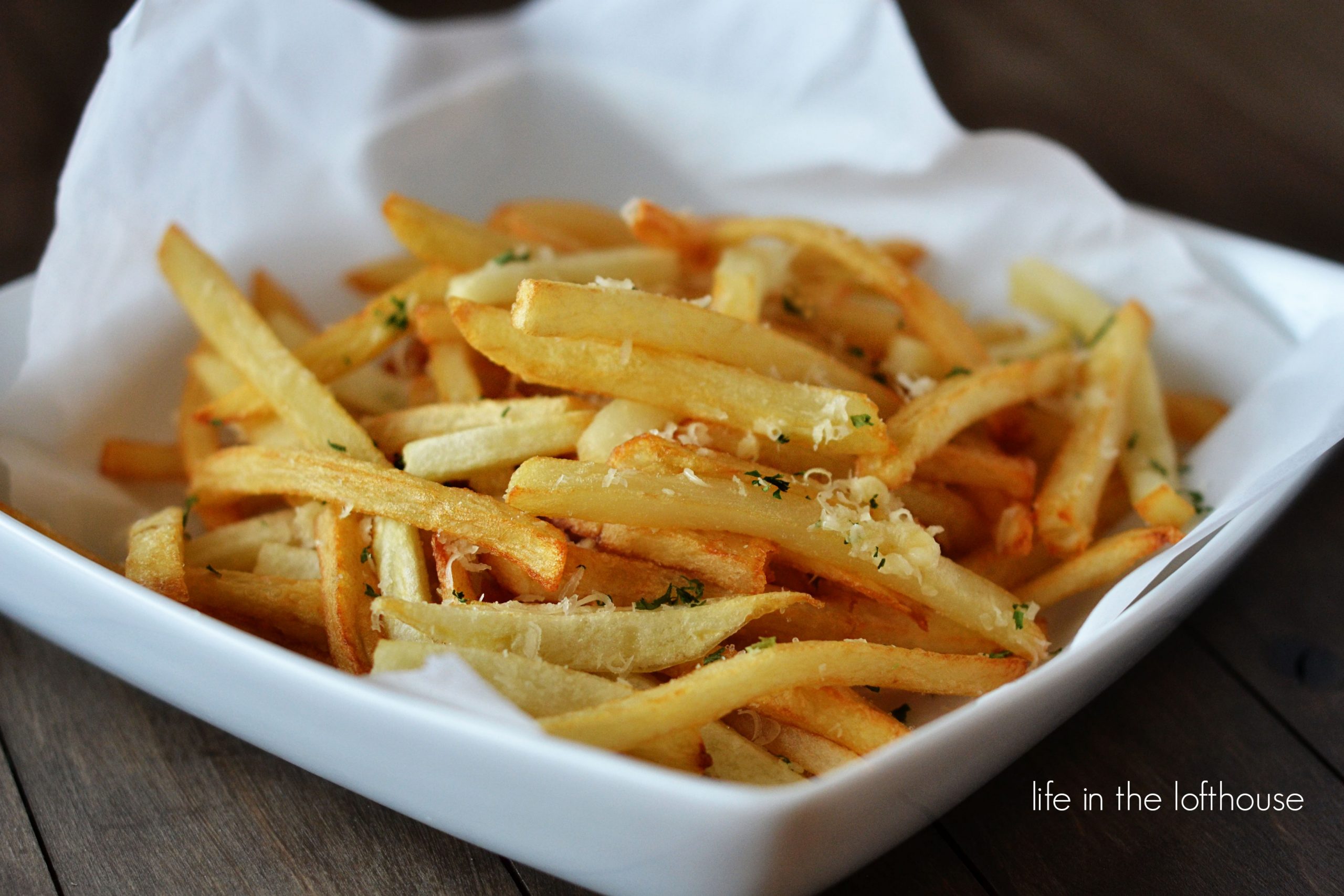 Garlic Parmesan French Fries