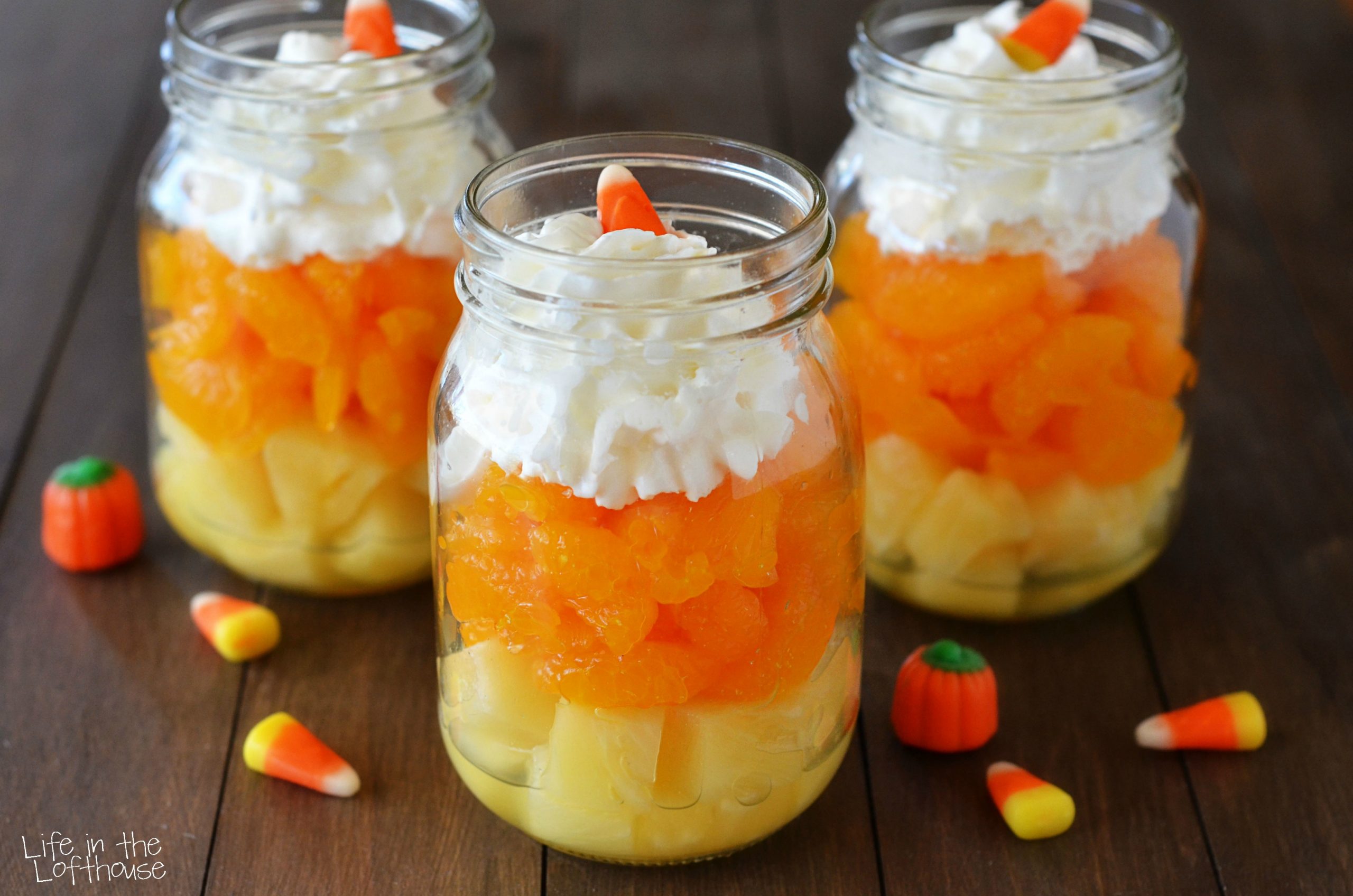 Image result for candy corn parfait