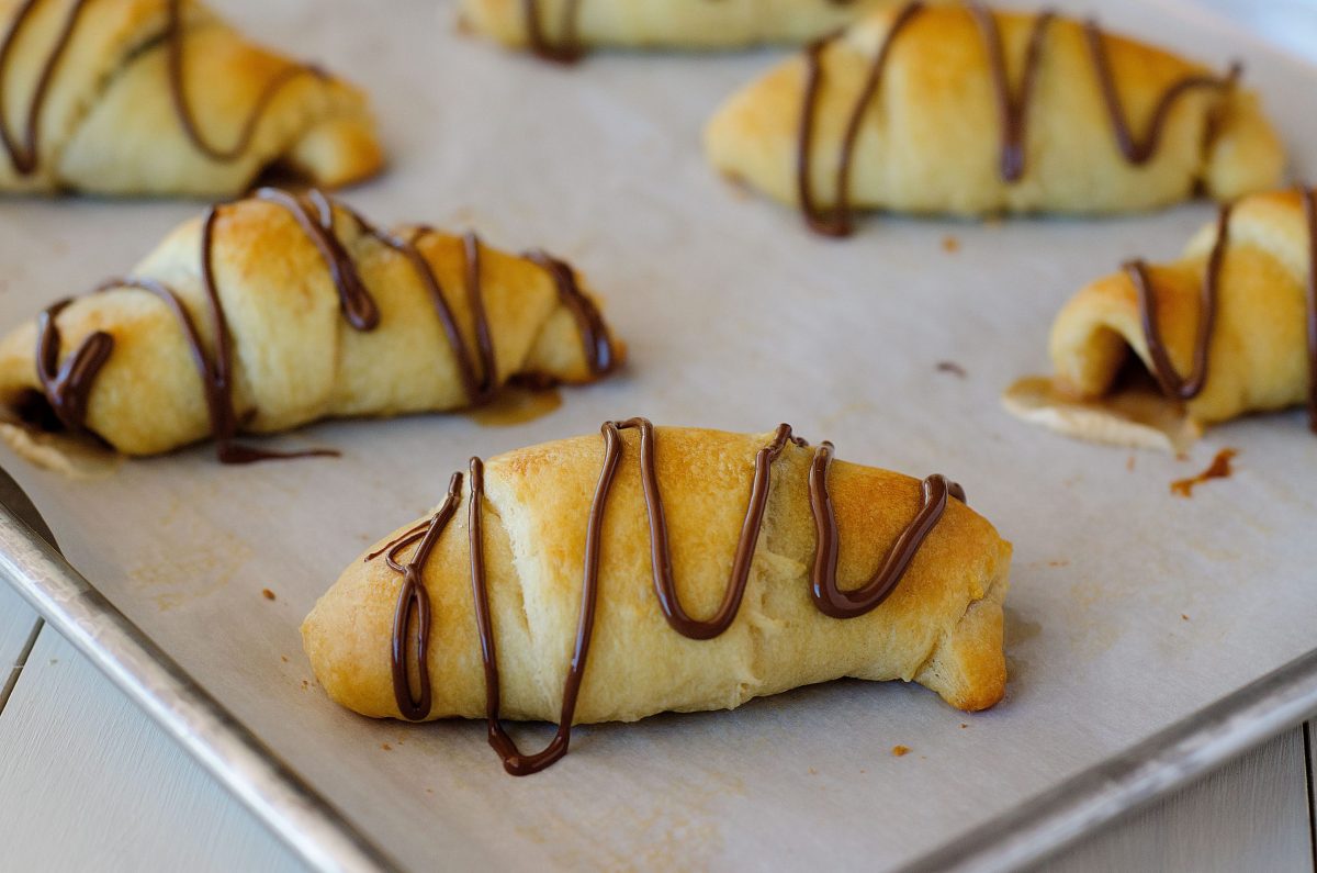 s mores with crescent rolls