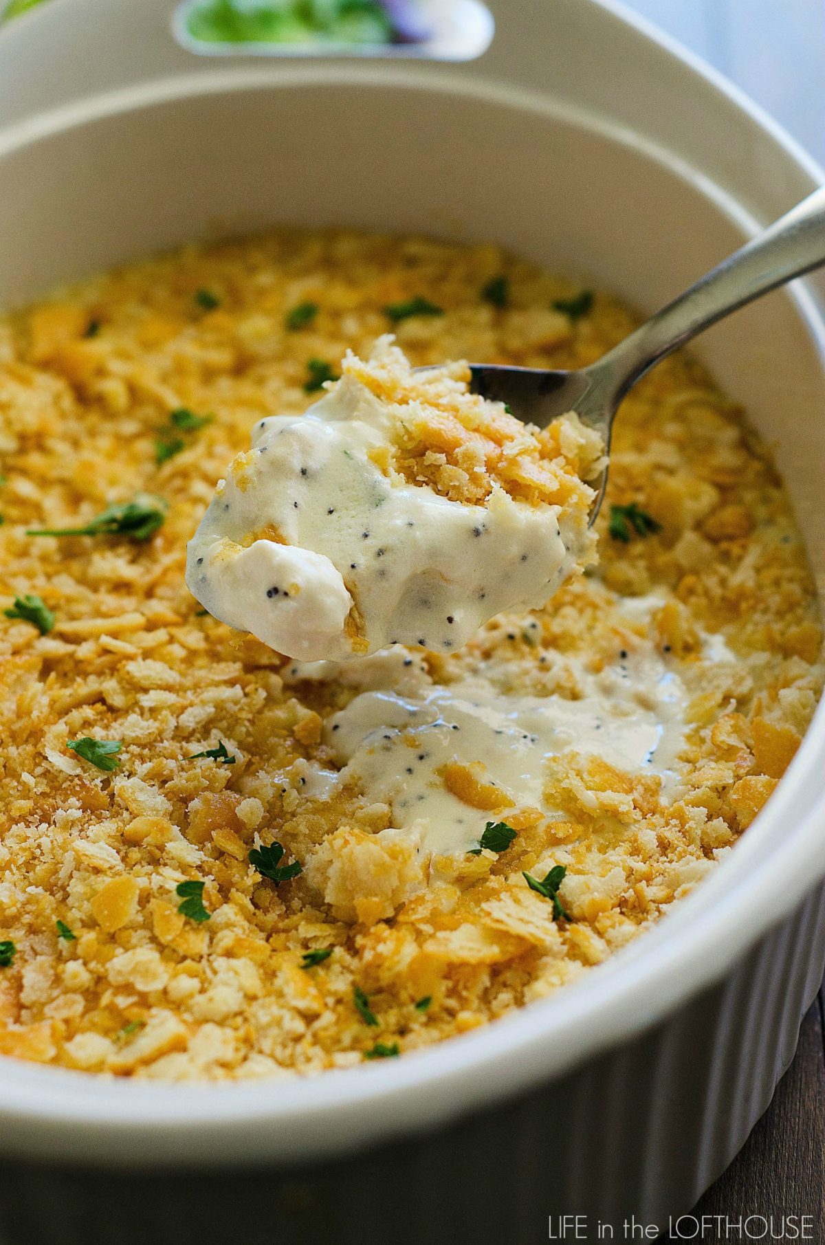 Poppy Seed Chicken Casserole
