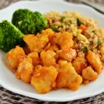 Baked Sweet and Sour Chicken with Fried Rice