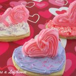 3D Valentine Sugar Cookies