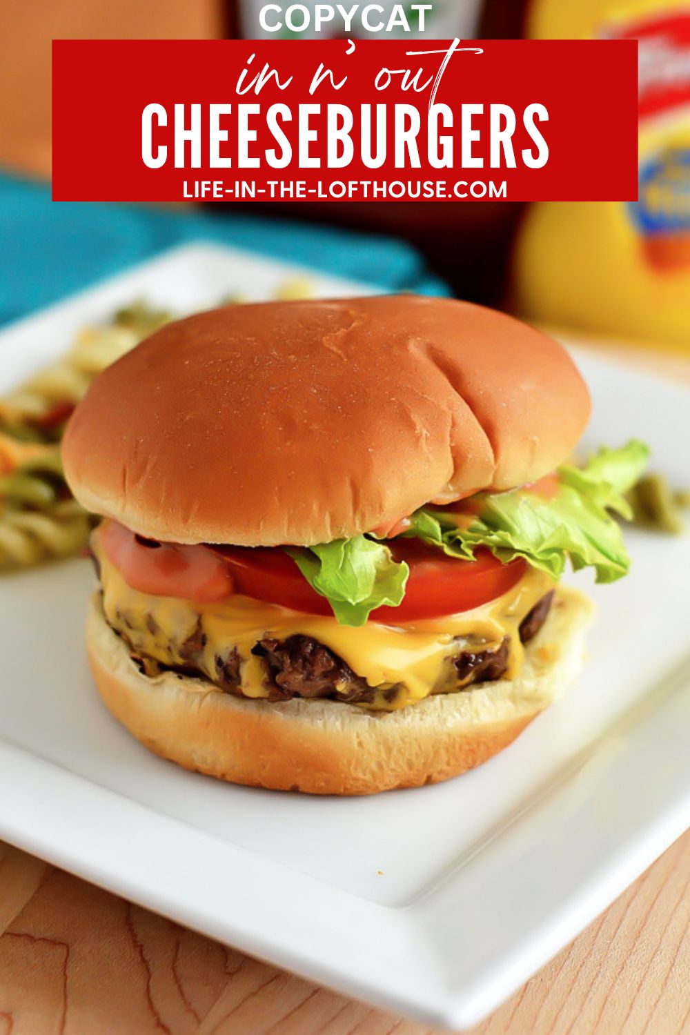 Juicy and flavorful cheeseburgers fresh off the grill that are smothered in a delicious "secret sauce". Life-in-the-Lofthouse.com