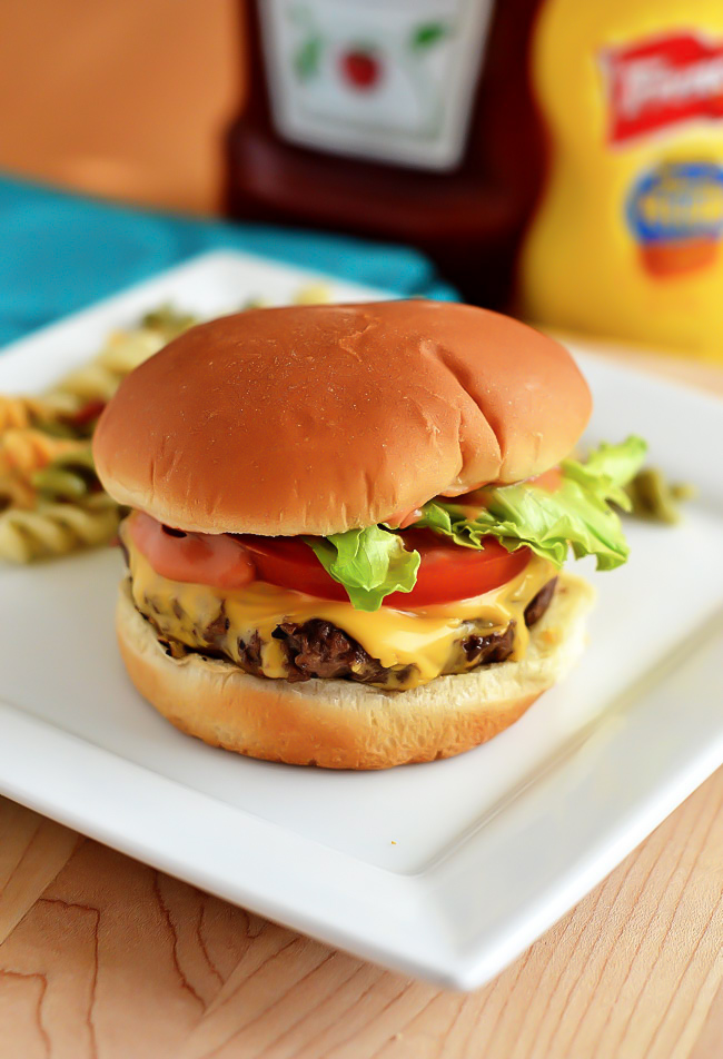 Juicy and flavorful cheeseburgers fresh off the grill that are smothered in a delicious "secret sauce". Life-in-the-Lofthouse.com