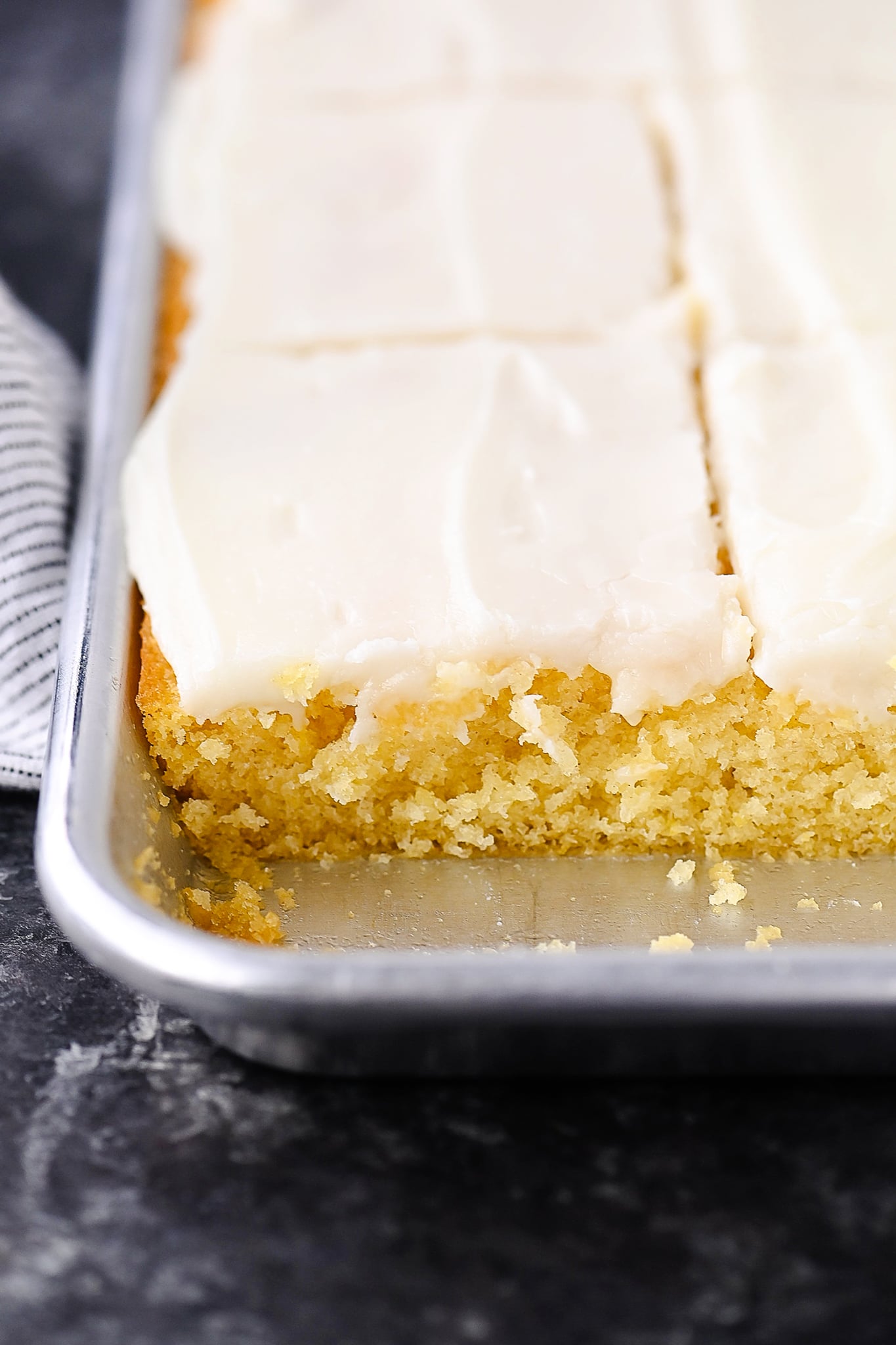 White Texas Sheet Cake