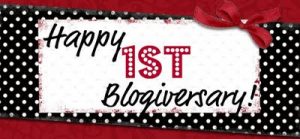 Happy 1st Blogiversary…. to me!