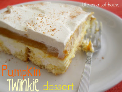 Pumpkin Twinkie Dessert