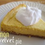 Lemon Velvet Pie