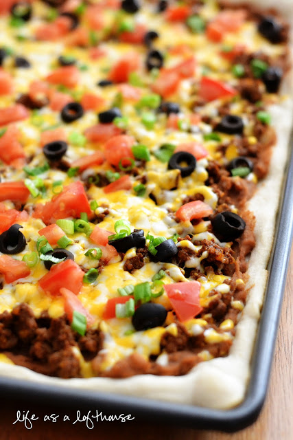 Taco Pizza Recipe | 31 Easy Dinner Recipes for Kids to Make on Mother’s Day
