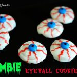 Zombie Eyeball Cookies