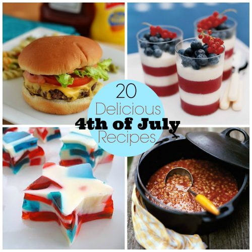 20 Delicious 4th of July Recipes!