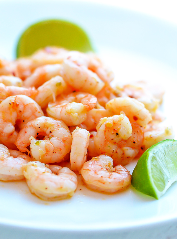 Honey lime shrimp is baked shrimp with a hint of lime, honey and spice. Life-in-the-Lofthouse.com