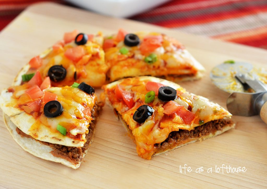 Mexican Pizza | Scrumptious Mexican Appetizer Recipes