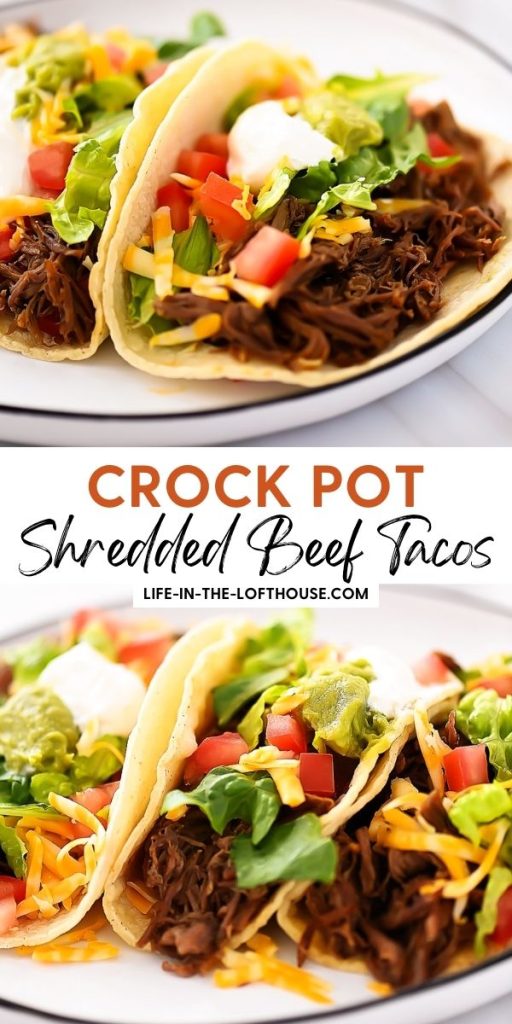 Crock Pot Shredded Beef Tacos