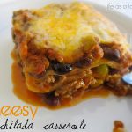 Cheesy Enchilada Casserole