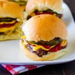 Cheeseburger Sliders are miniature cheeseburgers with an easy method on how to prepare them. Life-in-the-Lofthouse.com