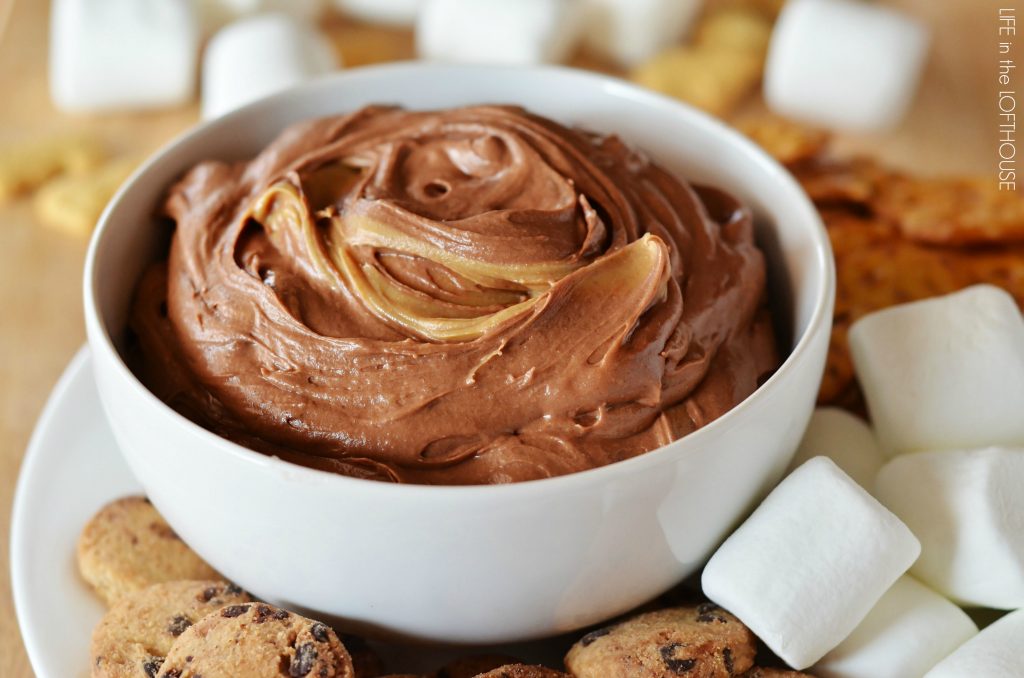 A creamy and delicious dip that tastes like brownie batter and peanut butter. Life-in-the-Lofthouse.com