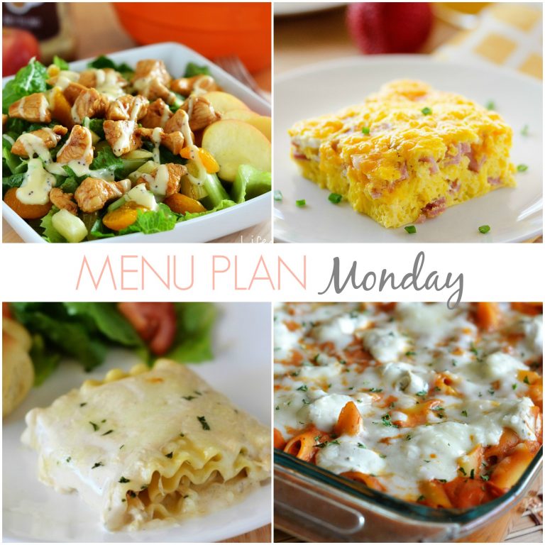 Menu Plan Monday #90