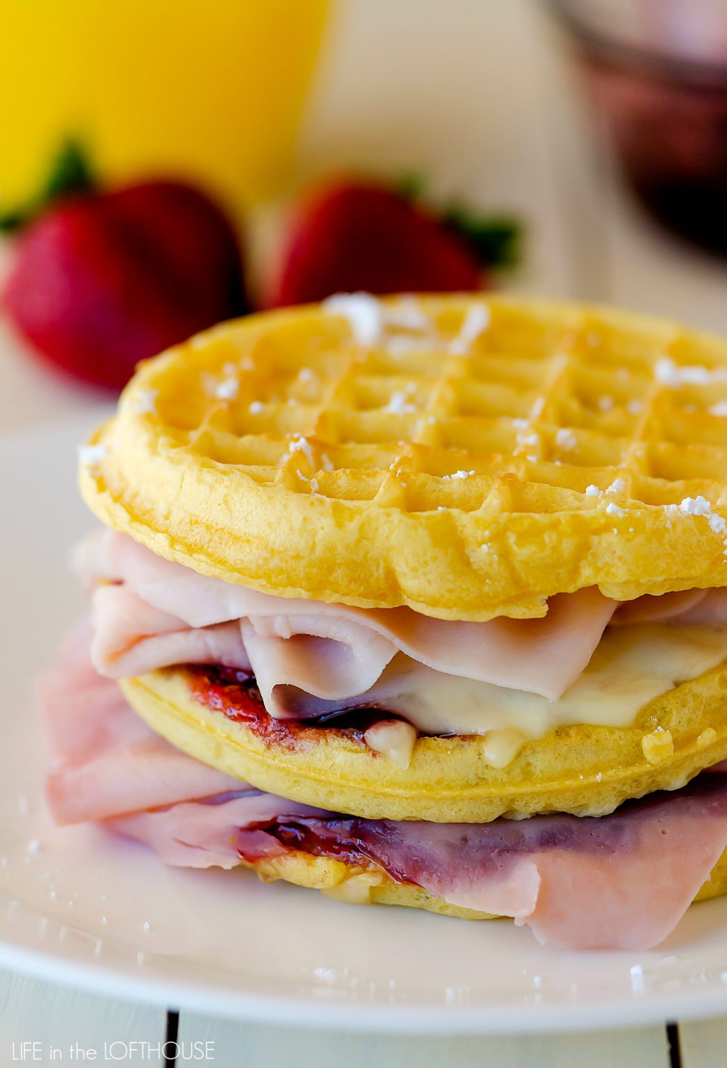 Monte Cristo Waffle Sandwiches - Life In The Lofthouse