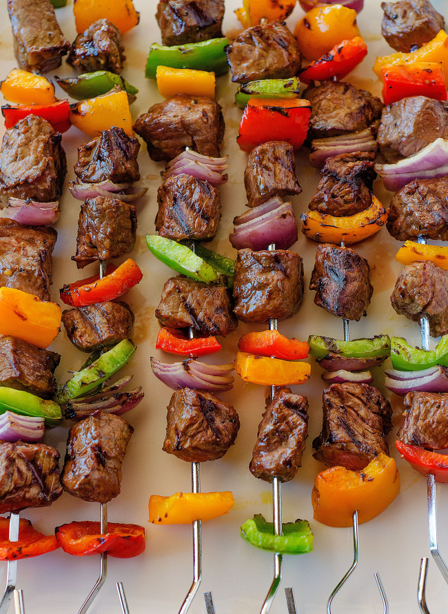 Grilled Steak Kebabs - Life In The Lofthouse
