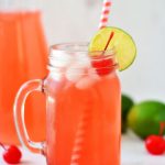 Cherry Limeade is the perfect summer time drink with a combination of frozen limeade, maraschino cherry juice and lemon-lime soda.