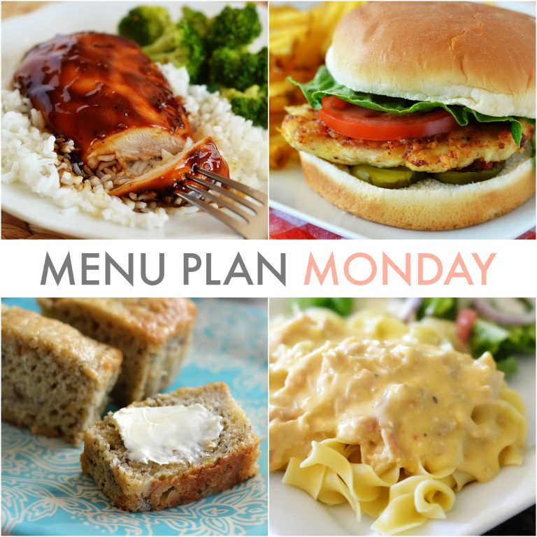 Menu Plan Monday #104