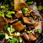 Tender beef and broccoli cooked together in the Crock Pot. Life-in-the-Lofthouse.com