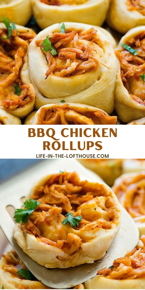 Barbecue Chicken Rollups