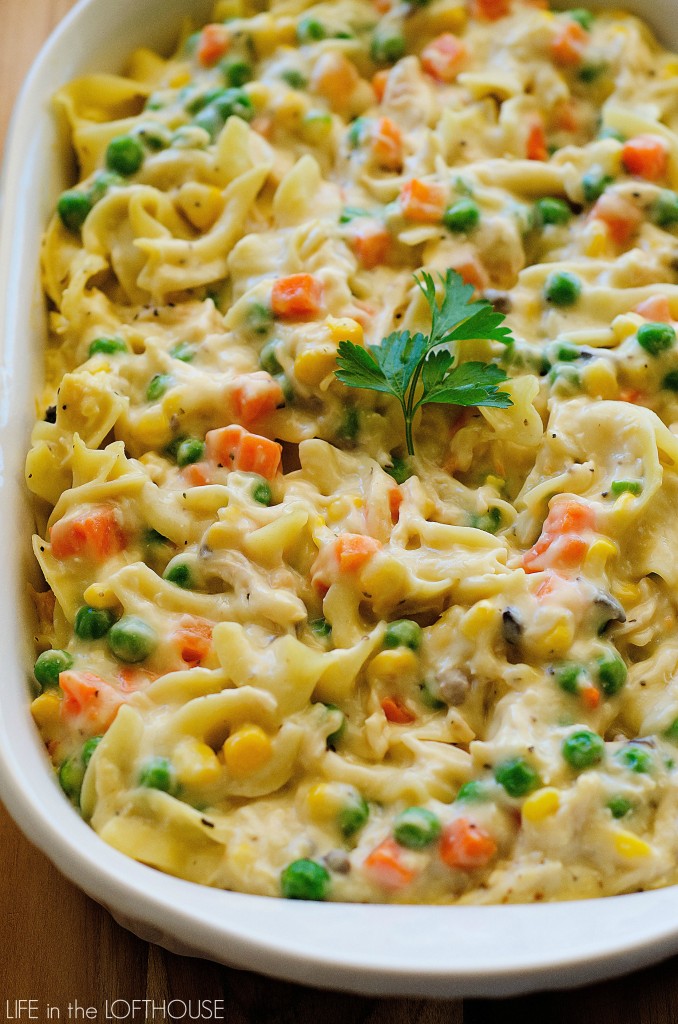 Chicken Noodle Casserole - Life In The Lofthouse