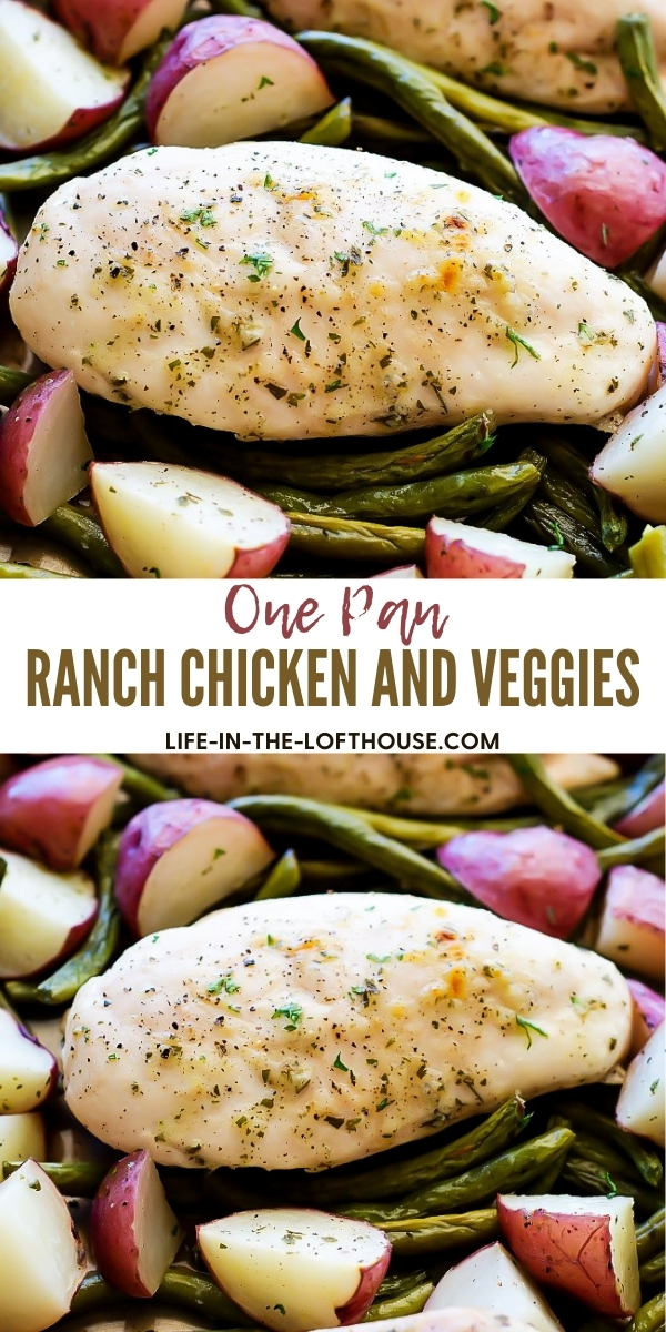 Tender chicken and veggies loaded with flavor from Hidden Valley Ranch Dressing. Life-in-the-Lofthouse.com