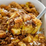 French toast bake is not your traditional french toast, it's all baked up in one casserole dish but still full of that cinnamon flavor. Life-in-the-Lofthouse.com