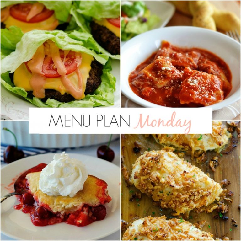 Menu Plan Monday #127