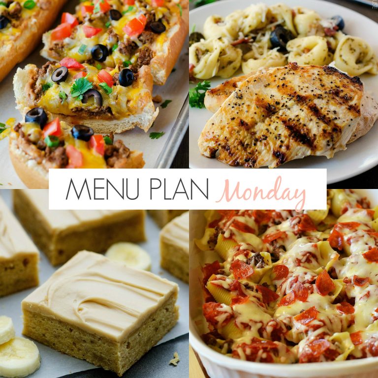 Menu Plan Monday #131
