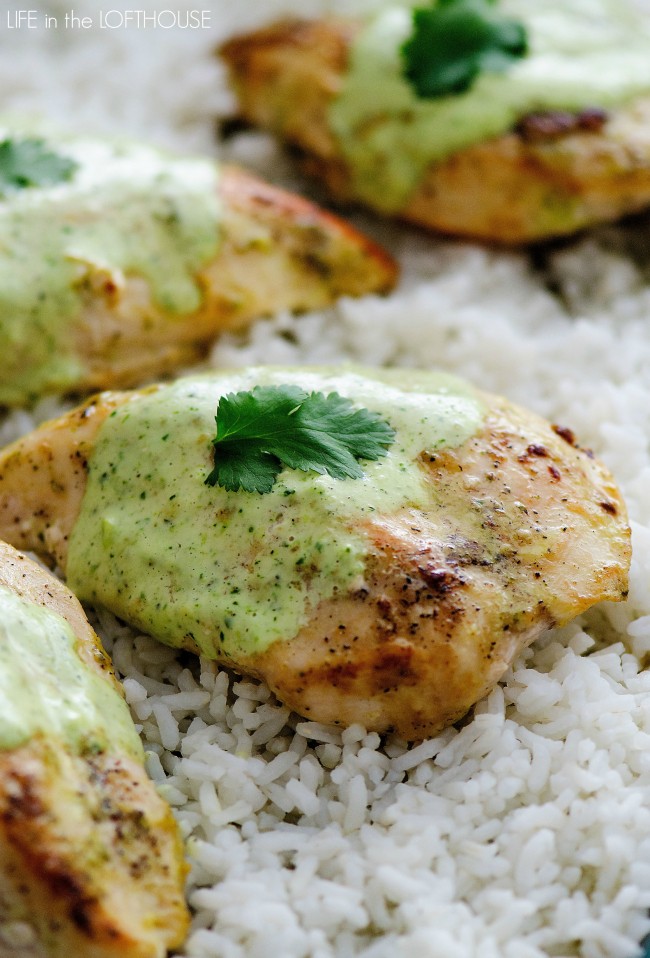 This chicken is loaded with flavor!