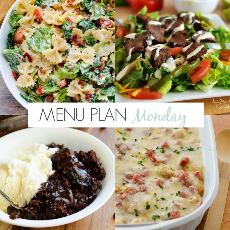 Menu Plan Monday #141