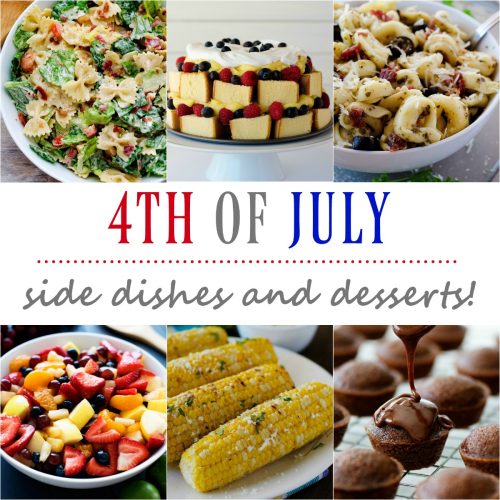 4th of July side dishes and desserts!