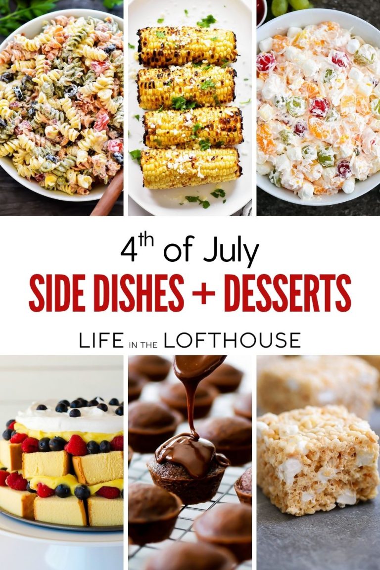 4th of July Side Dishes and Desserts!