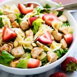 Chicken Strawberry Pasta Salad