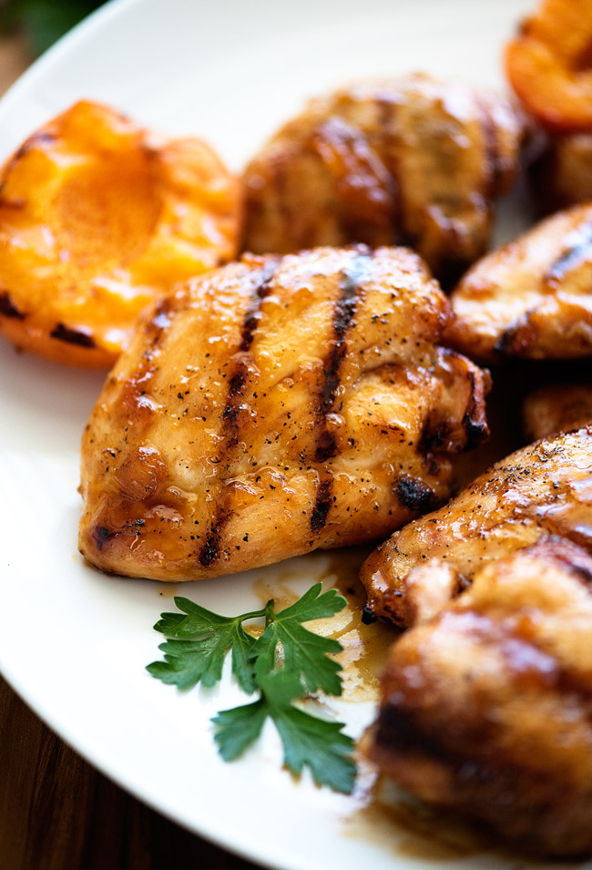 Grilled Apricot Chicken