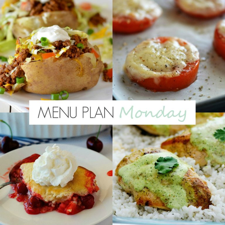 Menu Plan Monday #149