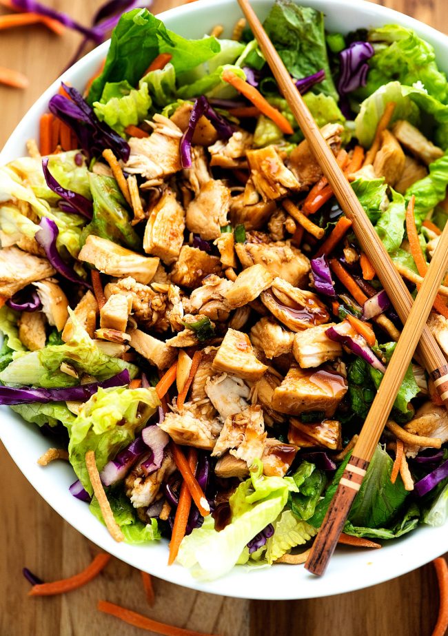 This salad is incredibly flavorful and good for you!