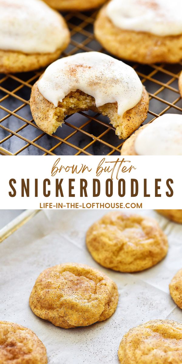 Snickerdoodles with Browned Butter