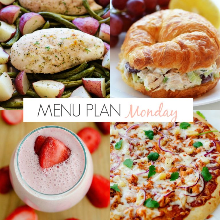 Menu Plan Monday #169