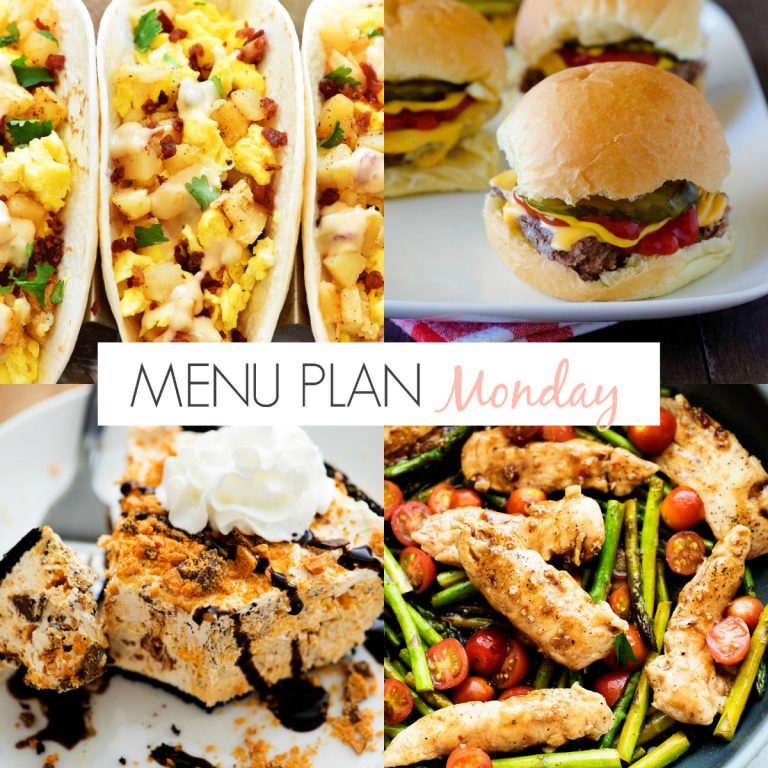 Menu Plan Monday #173