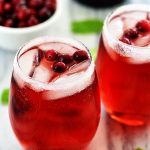 sparkling cranberry cider