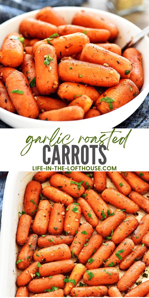 Roasted Carrots with Garlic