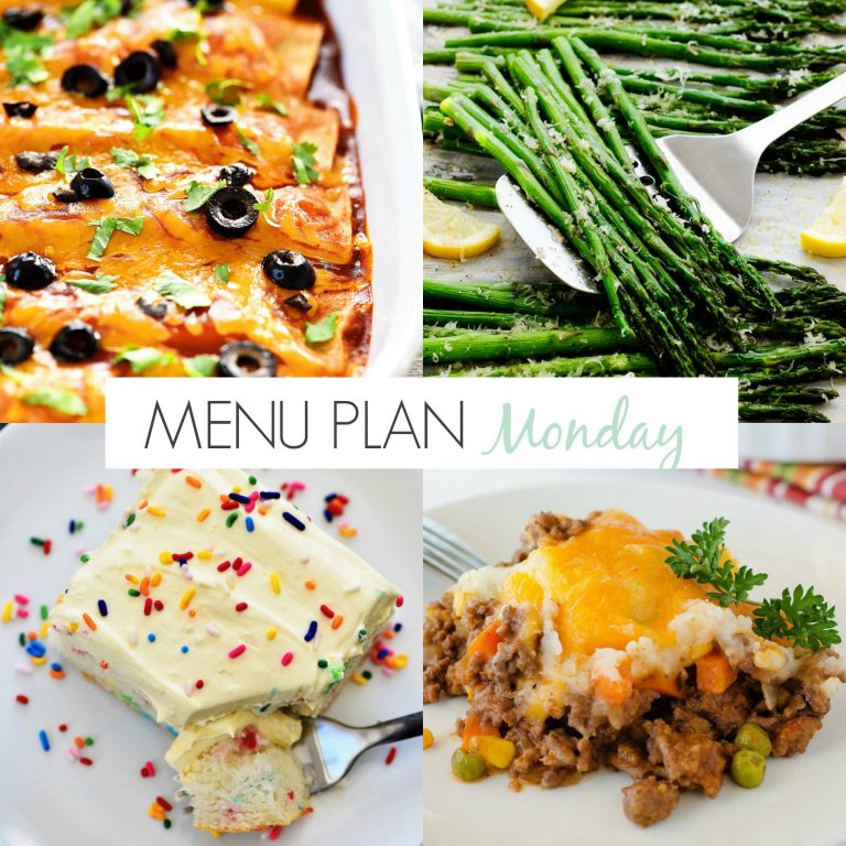 Menu Plan Monday #179