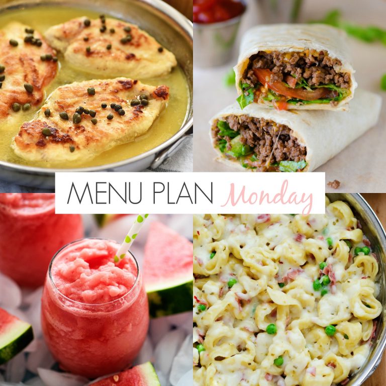 Menu Plan Monday #192