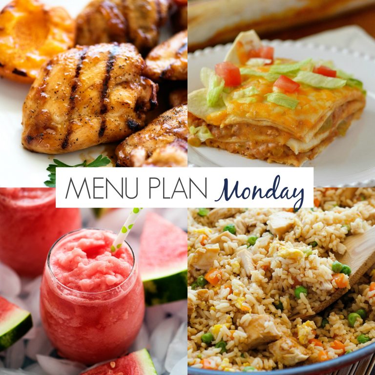 Menu Plan Monday #203