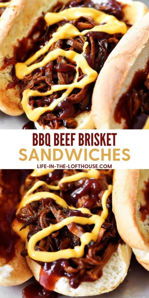 BBQ Beef Brisket Sandwiches - Life In The Lofthouse